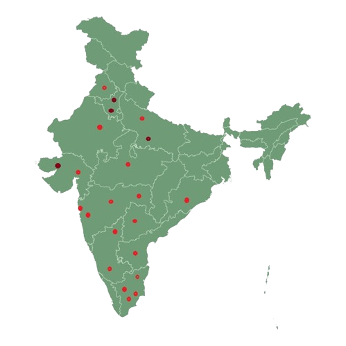 India Map Presence